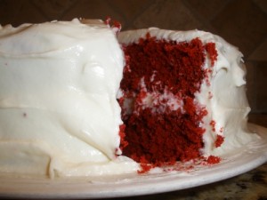 red velvet cake yum