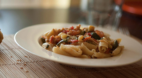 Pasta with Tuna and Tomatoes