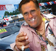 Romney Used Car Salesman