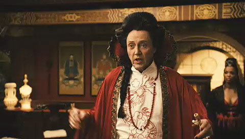 Walken has decided to dress in costume for your nuttery.
