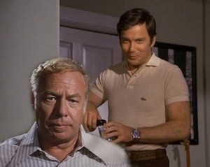 George Kennedy plays ruthless businessman Raymond Tarkus in the 1975 "House of Cards" tv series.
