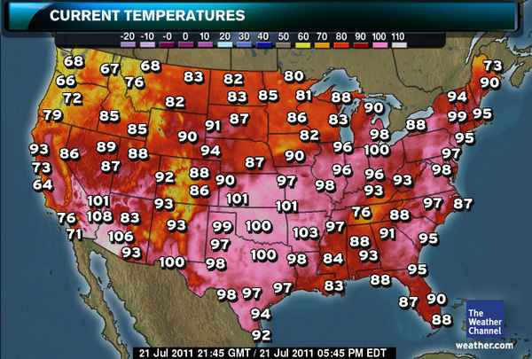 Current Temperatures – Crasstalk